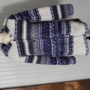 oversized fuzzy jacket